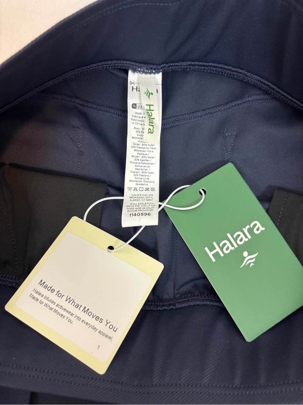 Halara Mid High Waisted Quick Dry Golf Shorts with Pockets 5''-Golf Tee-UPF40+ S - Picture 7 of 11
